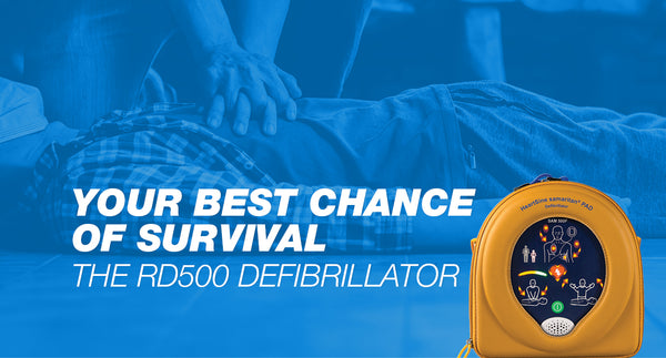 The RD500 Defibrillator: Your best chance of survival
