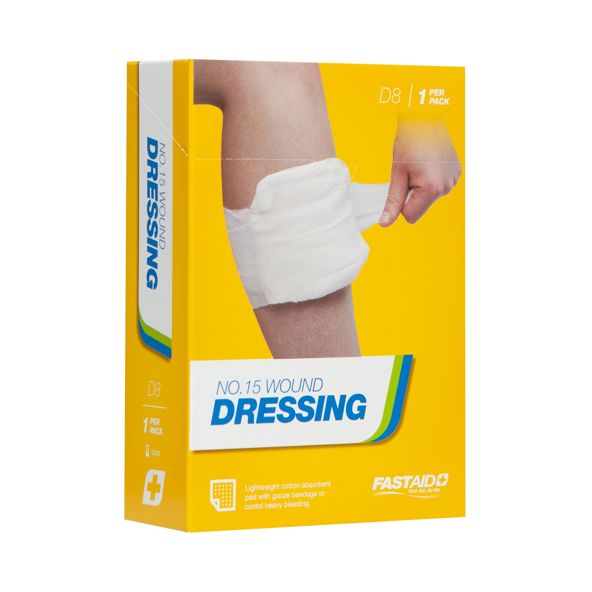 FastAid D8 No.15 Wound Dressing 1pk