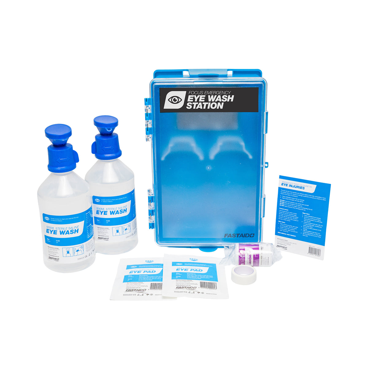 FastAid Focus™ Emergency Eye Wash Station