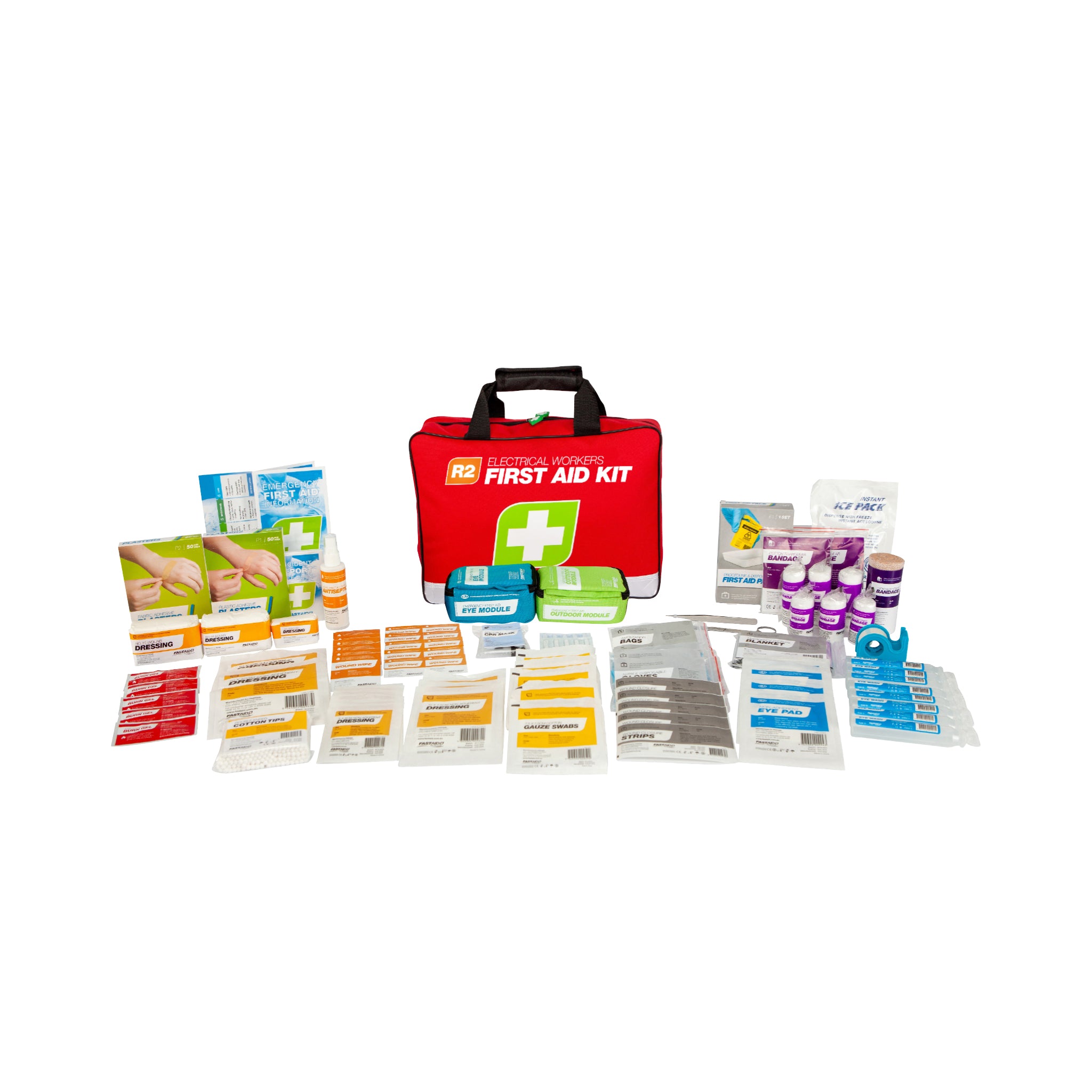 FastAid R2 Electrical Workers™ Soft Pack First Aid Kit