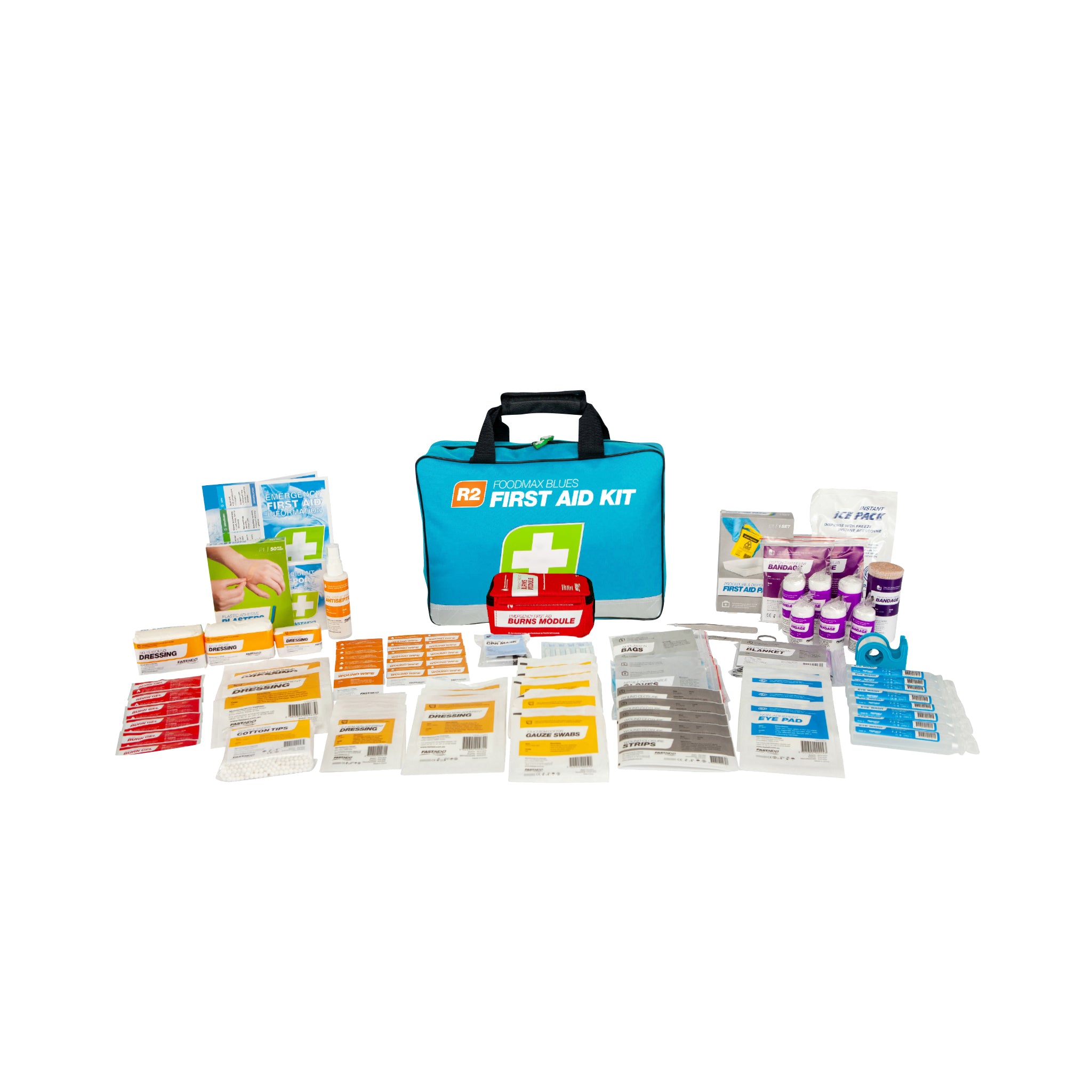FastAid R2 Foodmax Blues™ Soft Pack First Aid Kit