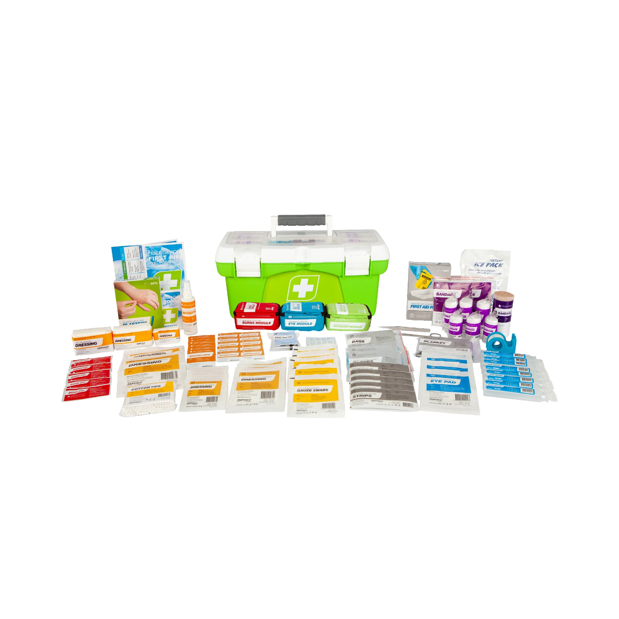 FastAid R2 Response Plus™ Tackle Box First Aid Kit