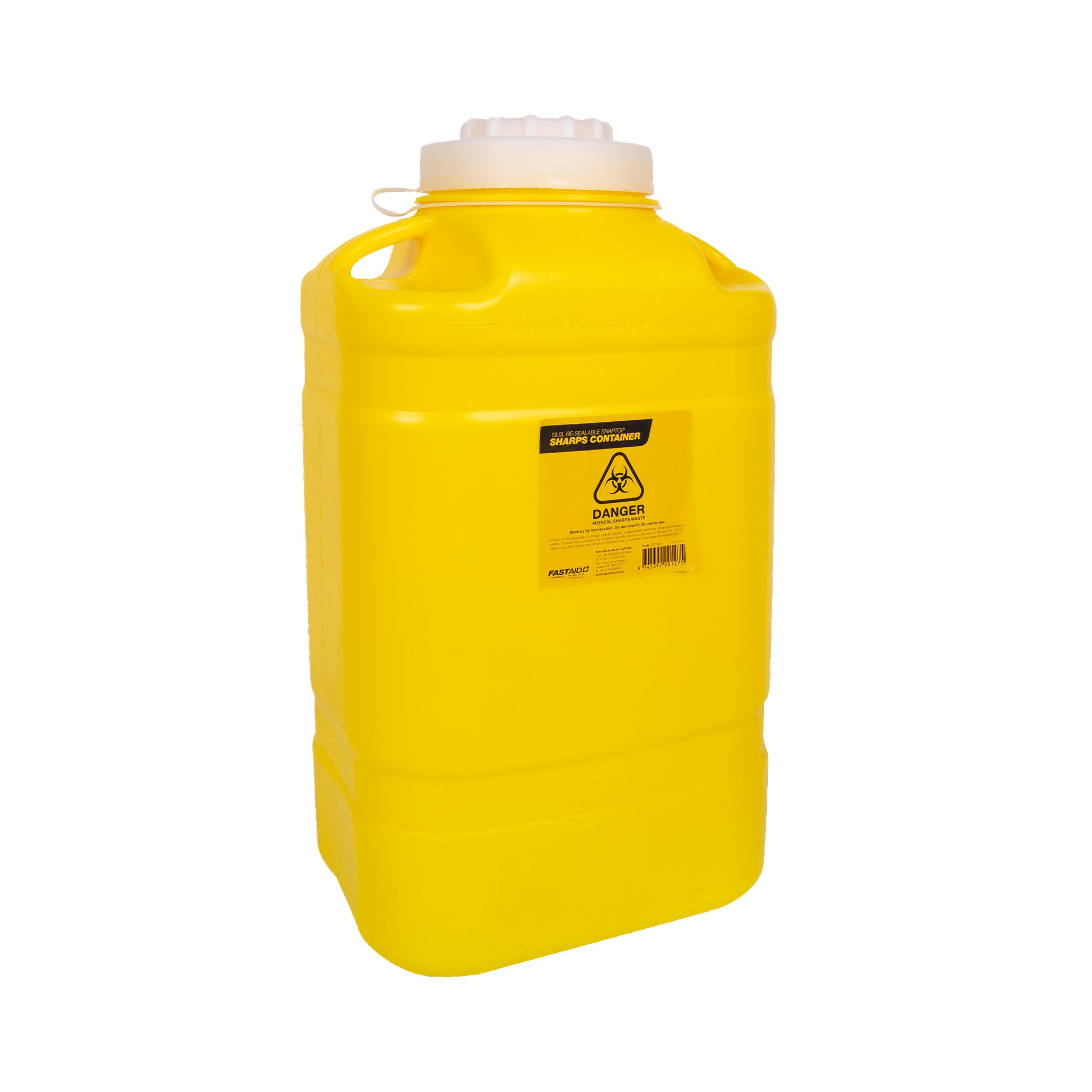 FastAid 19L Sharps Container