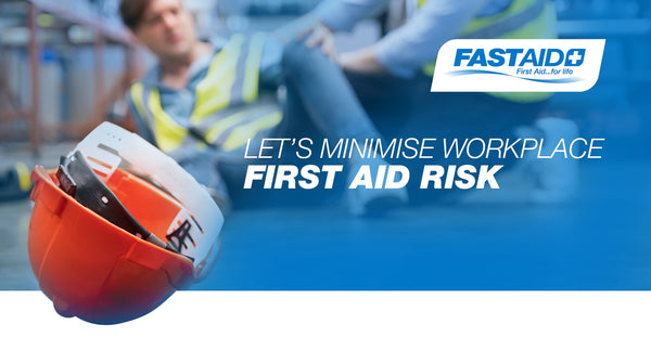 How can you minimise workplace first aid risk?