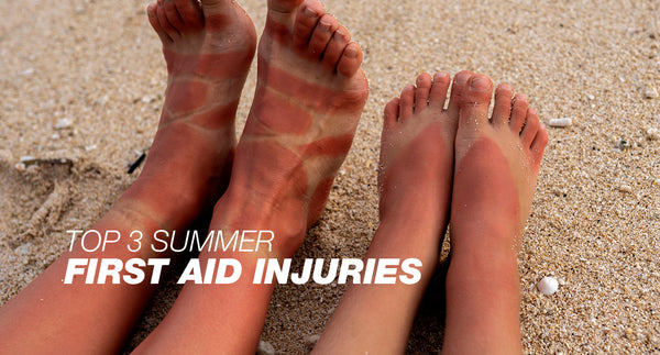 Top 3 Summer first aid injuries (and how to treat them!)