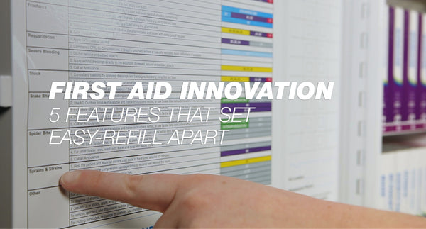 First Aid Innovation: 5 unique features that set Easy-Refill first aid kits apart