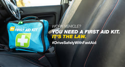 Work vehicle? You need a first aid kit - It's the law!