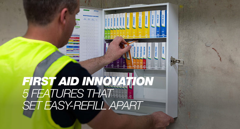 First Aid Innovation: 5 unique features that set Easy-Refill first aid kits apart