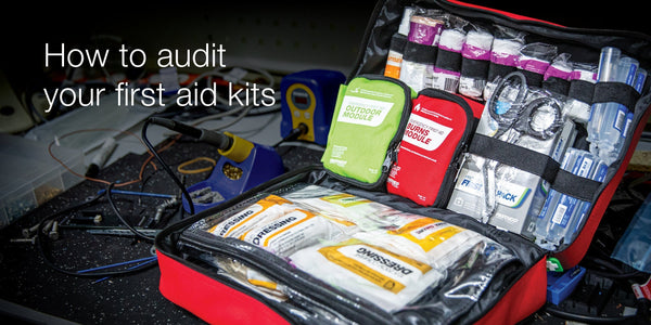 How to audit your workplace first aid kit