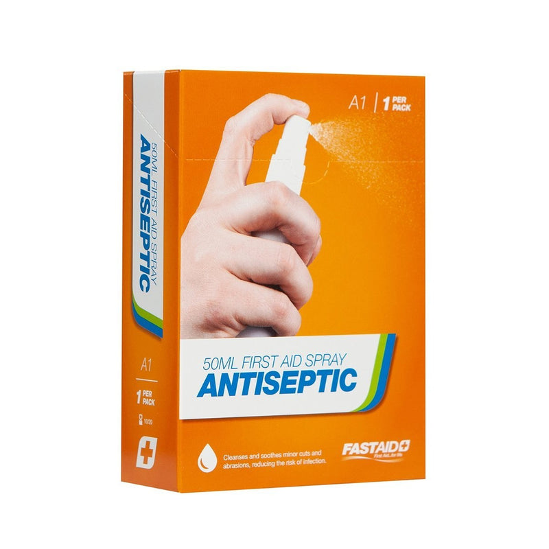FastAid A1 Antiseptic First Aid Spray 50ml