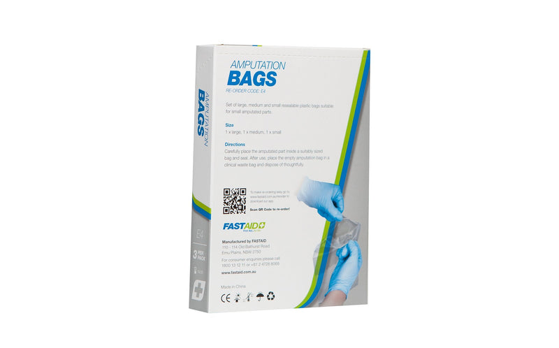 E4, Amputation Bags, Large, Medium and Small, 1pk