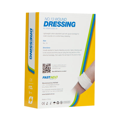 FastAid D6 No.13 Wound Dressing 1pk