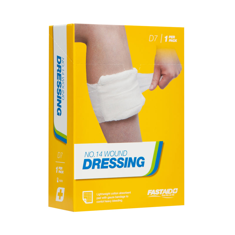 FastAid D7 Wound Dressing 10 x 15cm 1pk