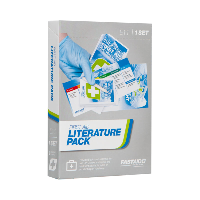 FastAid E11 First Aid Literature Pack