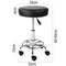 Stool, PU Leather, Stainless Steel Frame