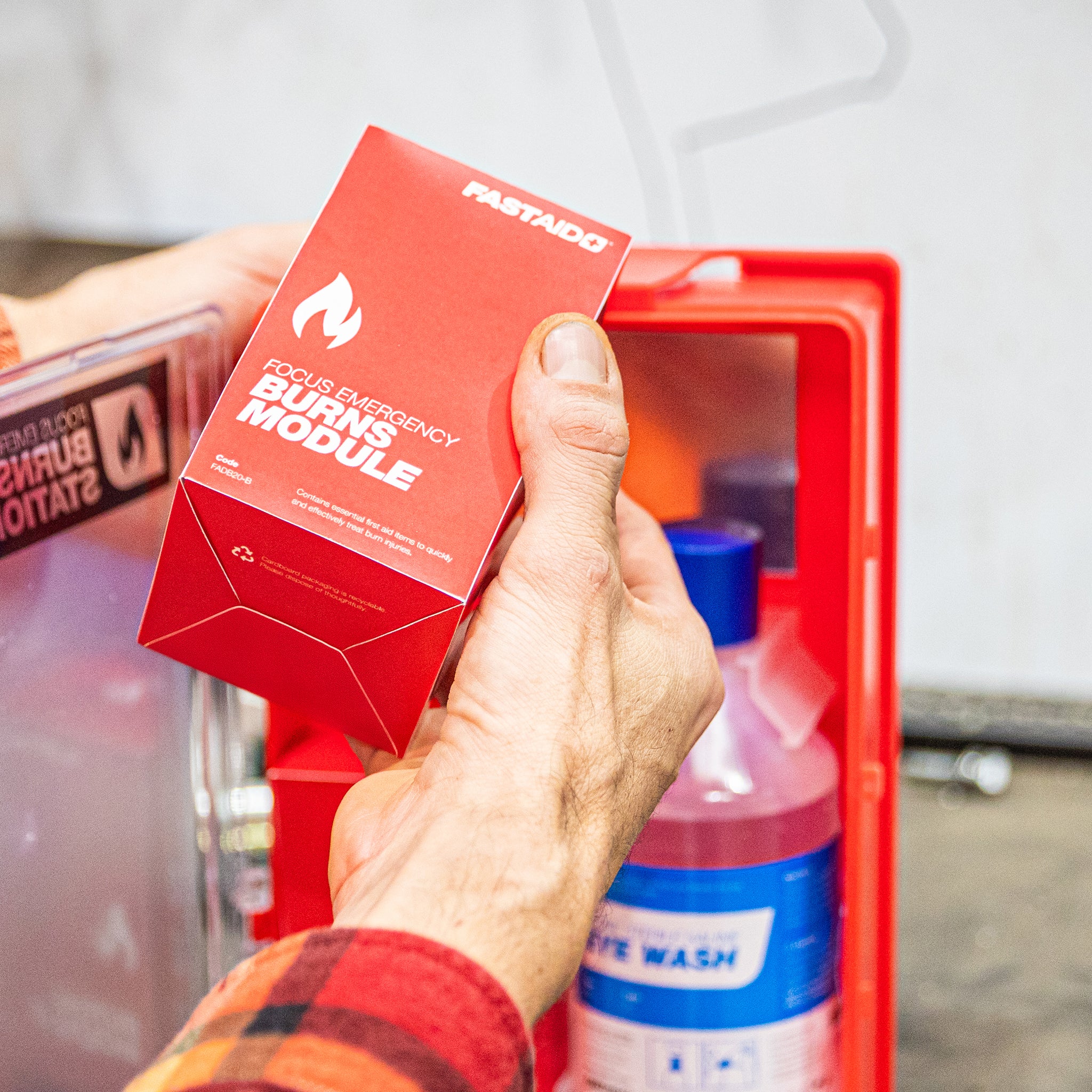 FastAid Focus™ Emergency Burns Station