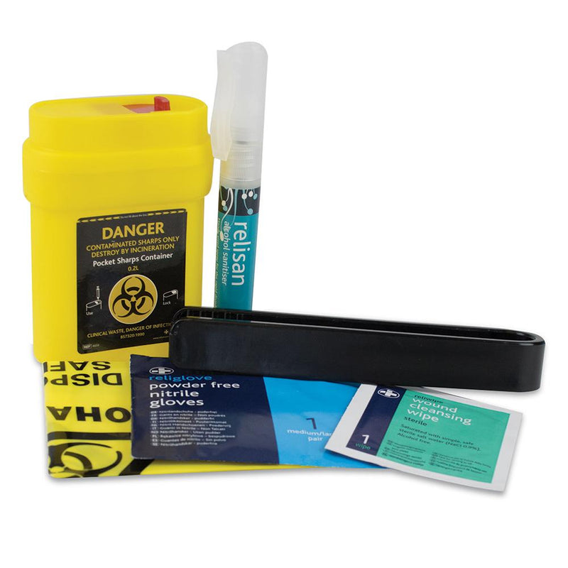 FastAid Deluxe Sharps Kit
