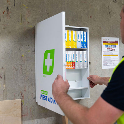 FastAid Easy-Refill™ Metal Cabinet First Aid Kit