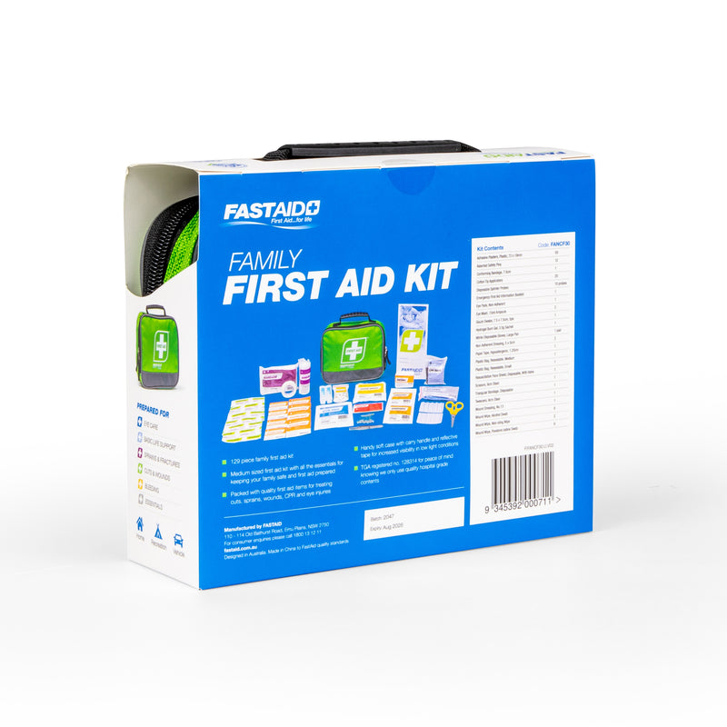 FastAid Family™ Soft Pack First Aid Kit