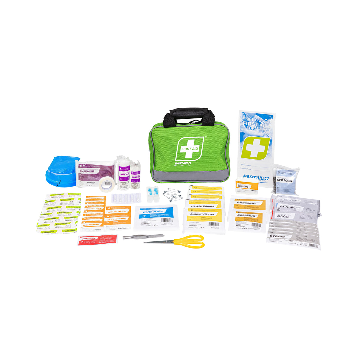 FastAid Vehicle™ Soft Pack First Aid Kit