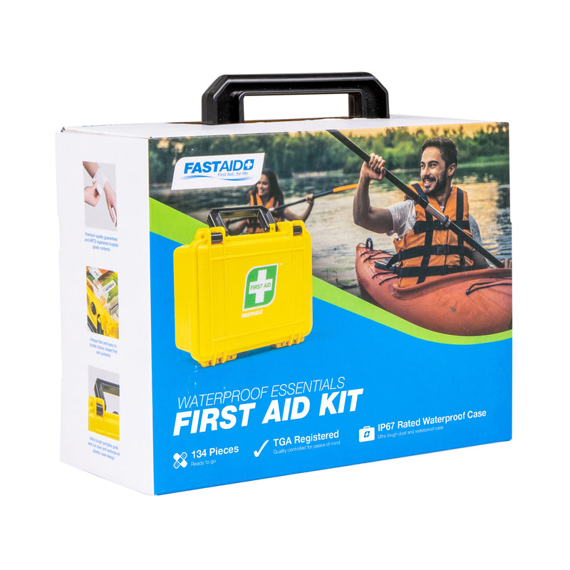 FastAid Essentials IP67 Waterproof First Aid Kit