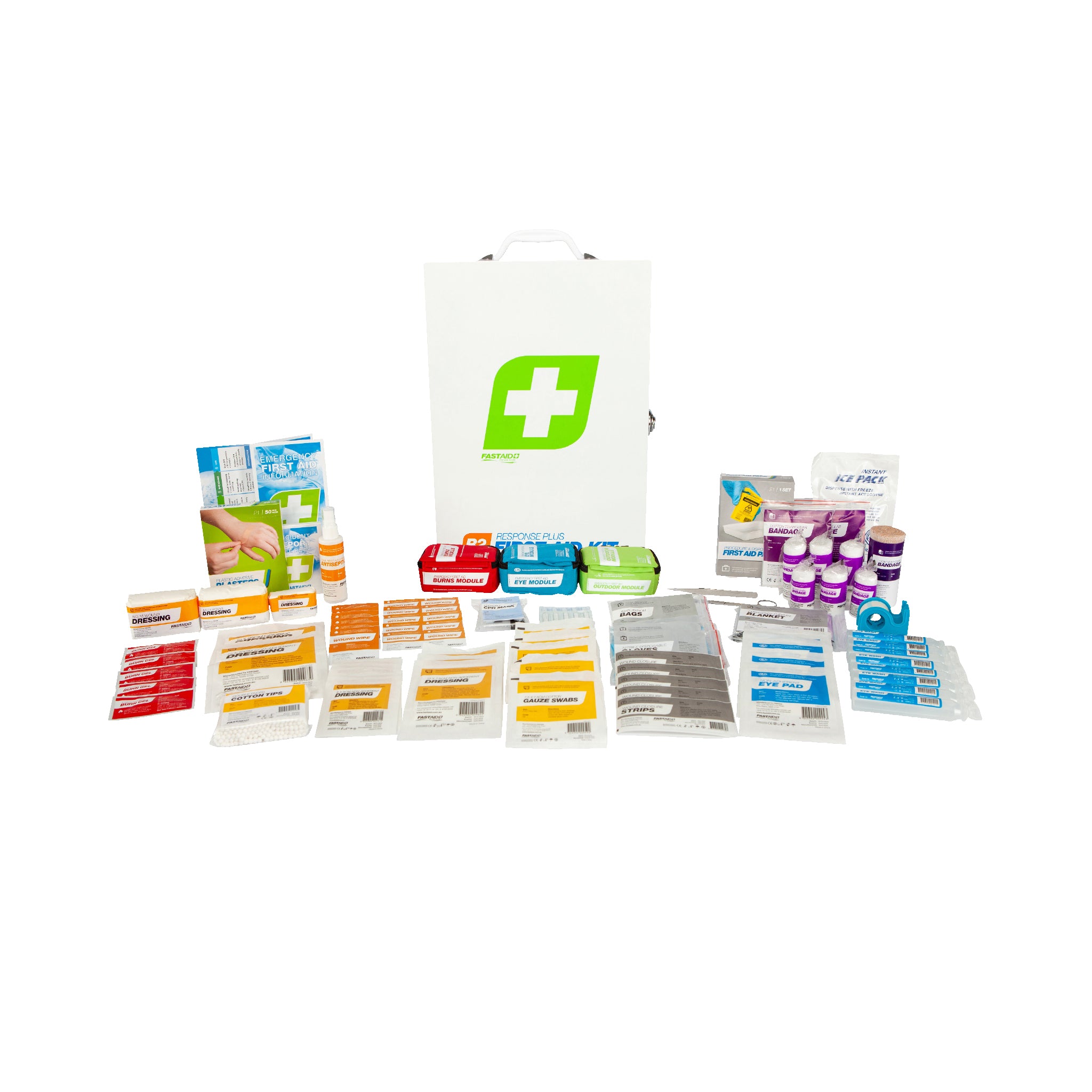 FastAid R2 Response Plus™ Metal Cabinet First Aid Kit