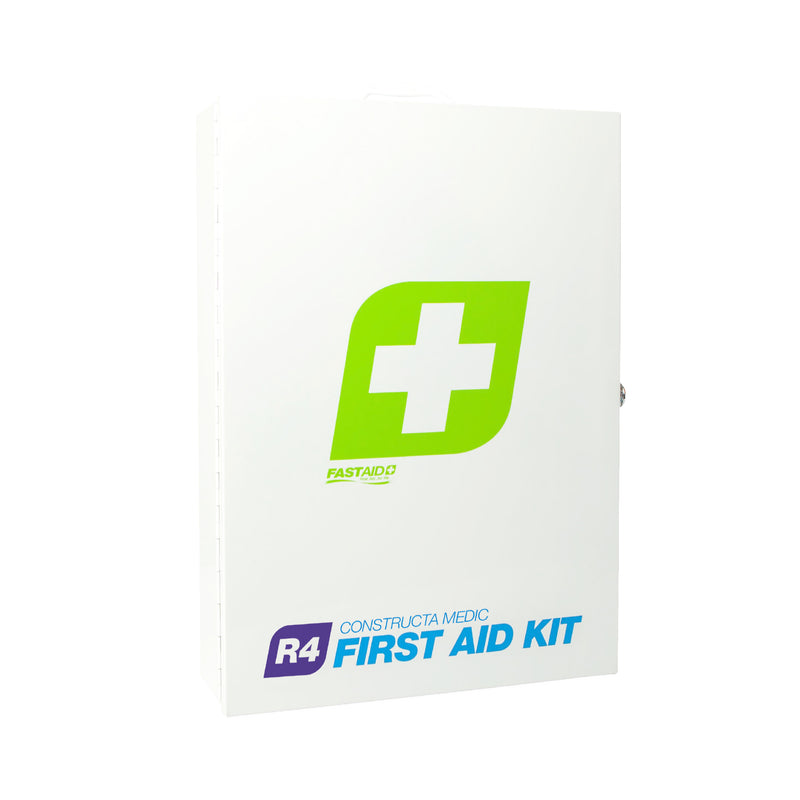 FastAid R4 Constructa Medic™ Metal Cabinet First Aid Kit