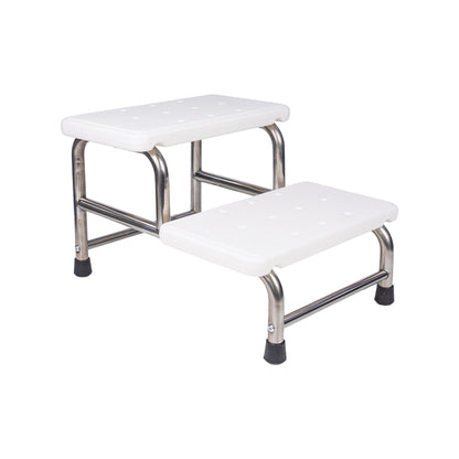 FastAid Stainless Steel Double Tread Step