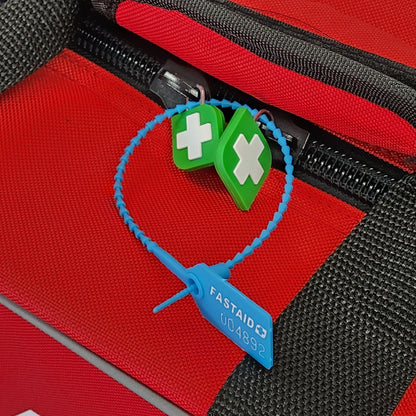 FastAid First Aid Kit Tamper Tag 100pk