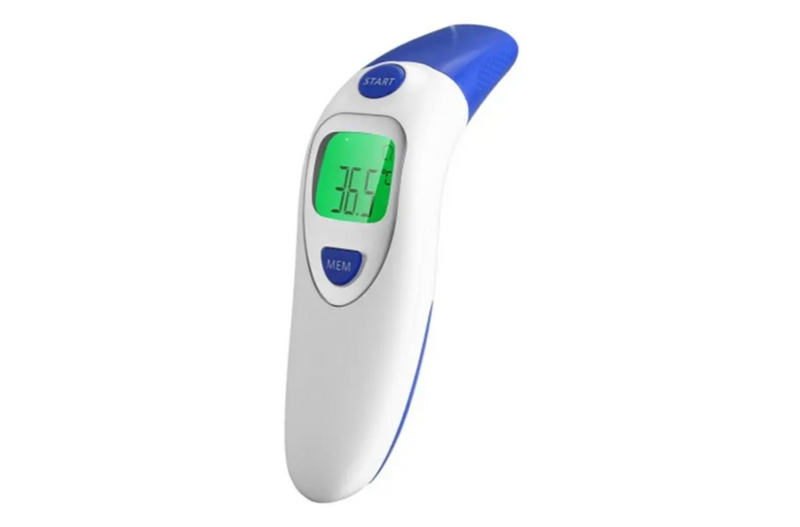 Digital Infrared Ear and Forehead Thermometer, Non-Contact Design