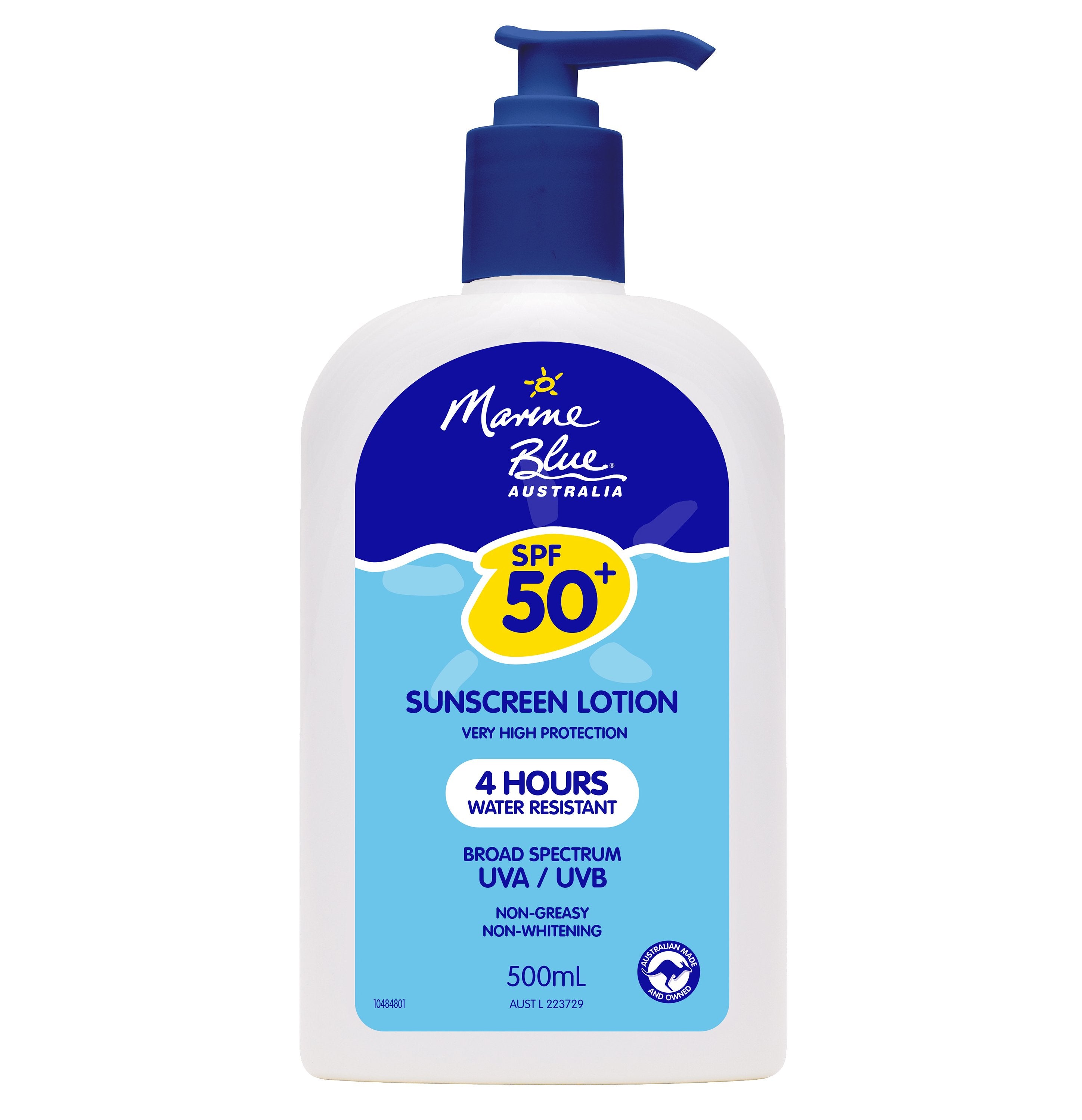 FastAid SPF 50+ Sunscreen 500ml Pump 6pk
