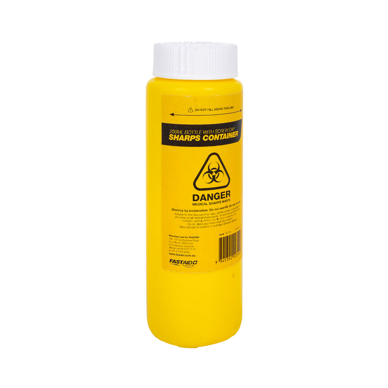 FastAid 250ml Sharps Container