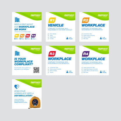 FastAid Shelf Talkers Set