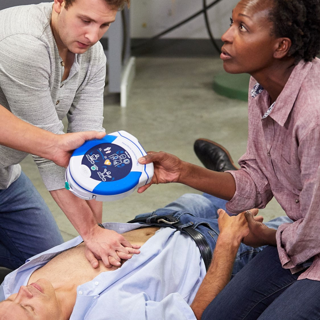 HeartSine Samaritan 350P Semi-Automatic Public Access Defibrillator (Global supply shortage - please call for alternative)