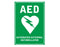 FastAid AED Wall Sticker 297 x 210mm