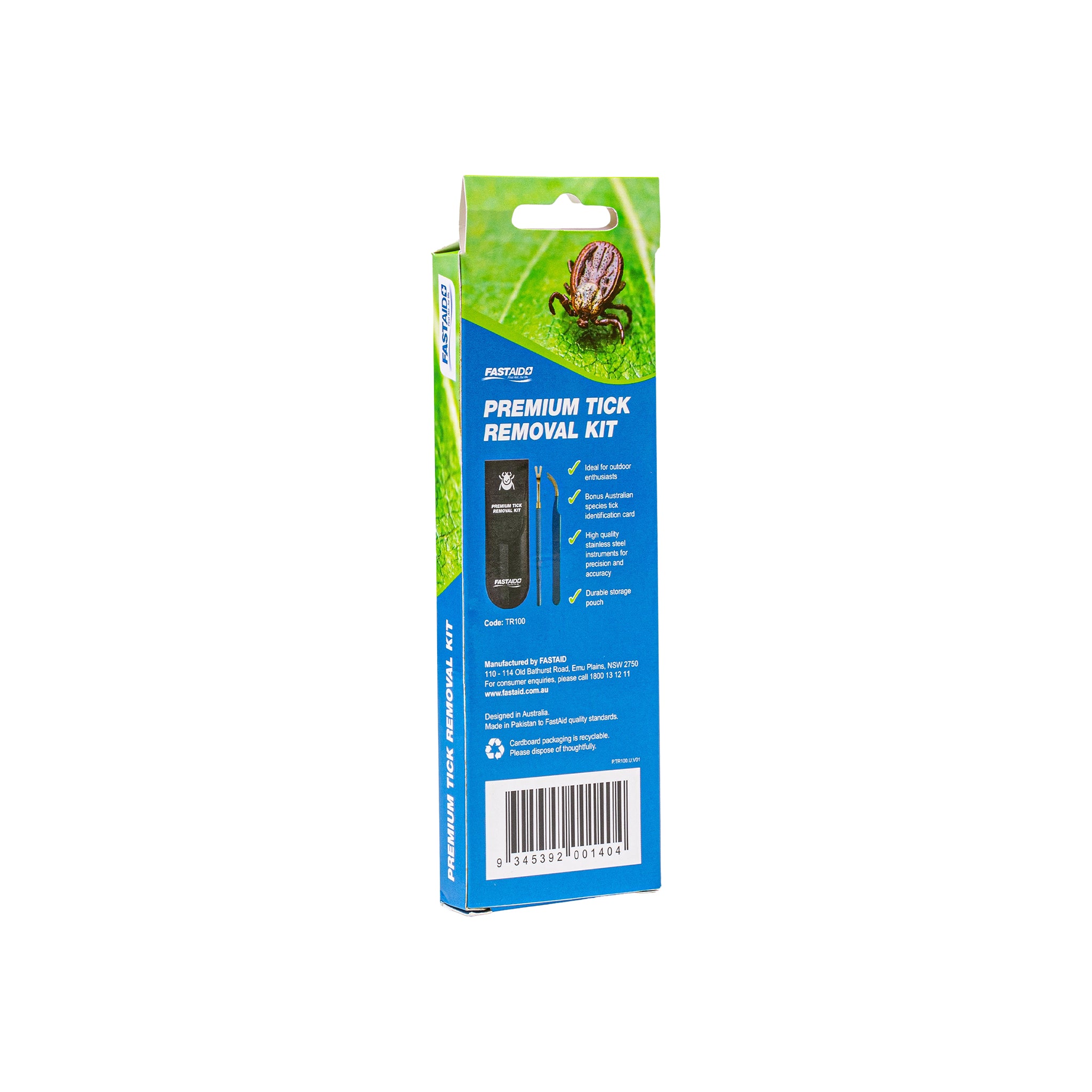 FastAid Premium Tick Removal Kit 10pk